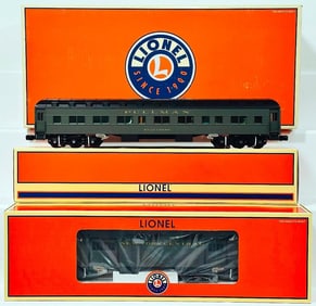 Lionel Modern O Gauge New York Central Heavyweight Passenger Car 2 Pack Boxed