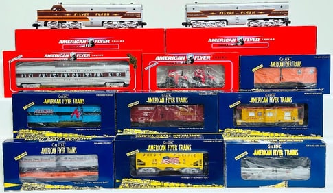 American Flyer Lionel Modern S Gauge Silver Flash Alco PH-1 Nonpowered Diesel Locomotive