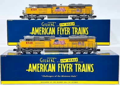 American Flyer Lionel Modern S Gauge Union Pacific SD 70 ACe Diesel Locomotive Nonpowered #6 - 48167