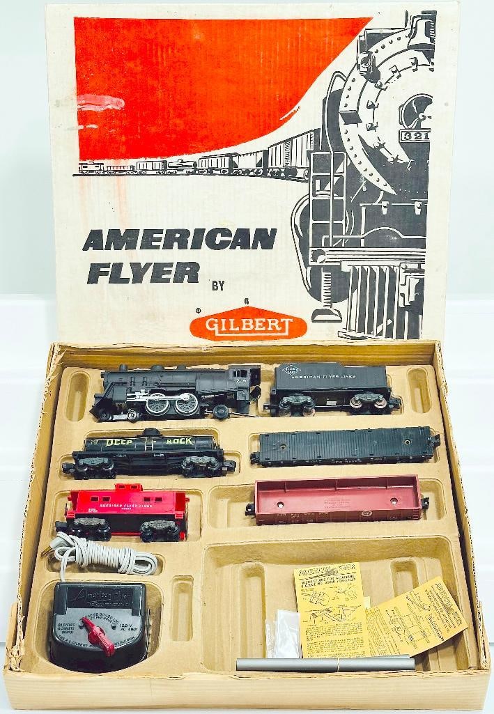 American Flyer Postwar S Gauge Set No. 20018 Boxed (1 of 8)