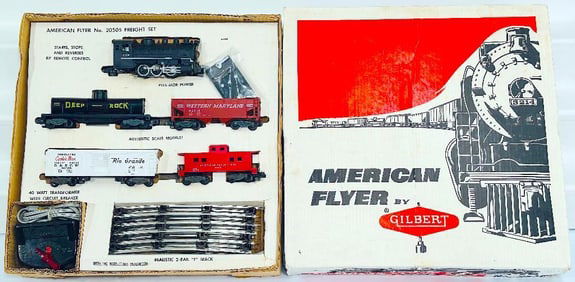 American Flyer Postwar S Gauge Set No. 20505 Hotshot Boxed