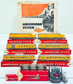 American Flyer Postwar S Gauge Set No. 20535 Pony Express Set from 1959 - 60 Boxed