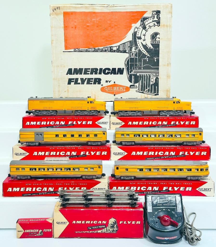 American Flyer Postwar S Gauge Set No. 20535 Pony Express Set from 1959 - 60 Boxed (1 of 9)