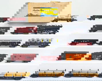 American Flyer Postwar S Gauge Set No. 1172 Freight Set from 1956 Boxed