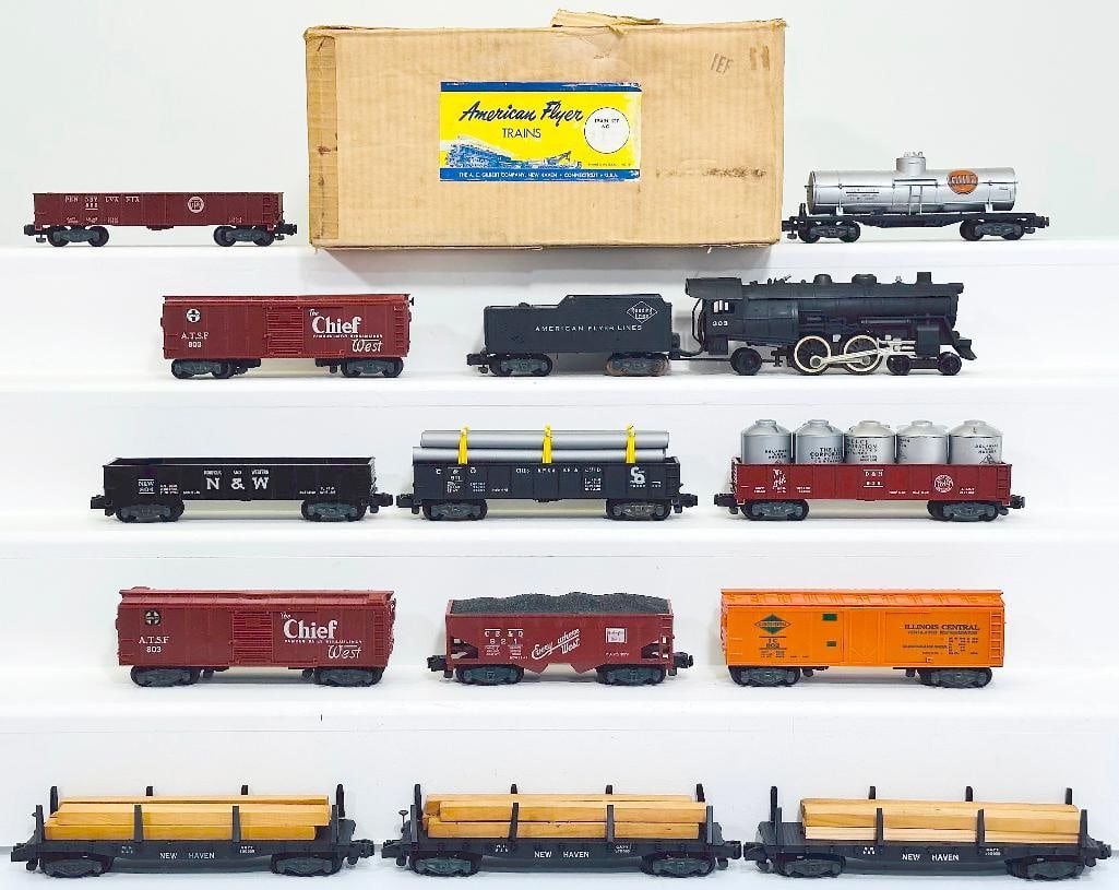 American Flyer Postwar S Gauge Set No. 1172 Freight Set from 1956 Boxed (1 of 9)