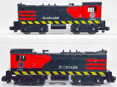 American Flyer Postwar S Gauge 21918/21918-1 Seaboard Baldwin Switcher Powered & Unpowered Switchers