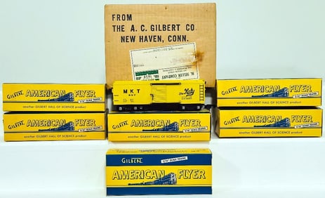 American Flyer Postwar S Gauge 637 Box Car Boxed X6