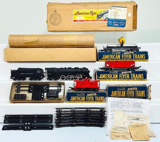 American Flyer Postwar S Gauge No. 4611 New York Central Freight Train from 1946 to 1947 Boxed