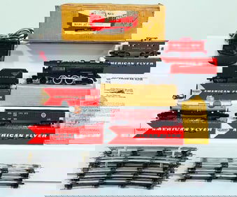 American Flyer Postwar S Gauge Set No. 20123 Figure 8 Over and Under American Flyer Train System 