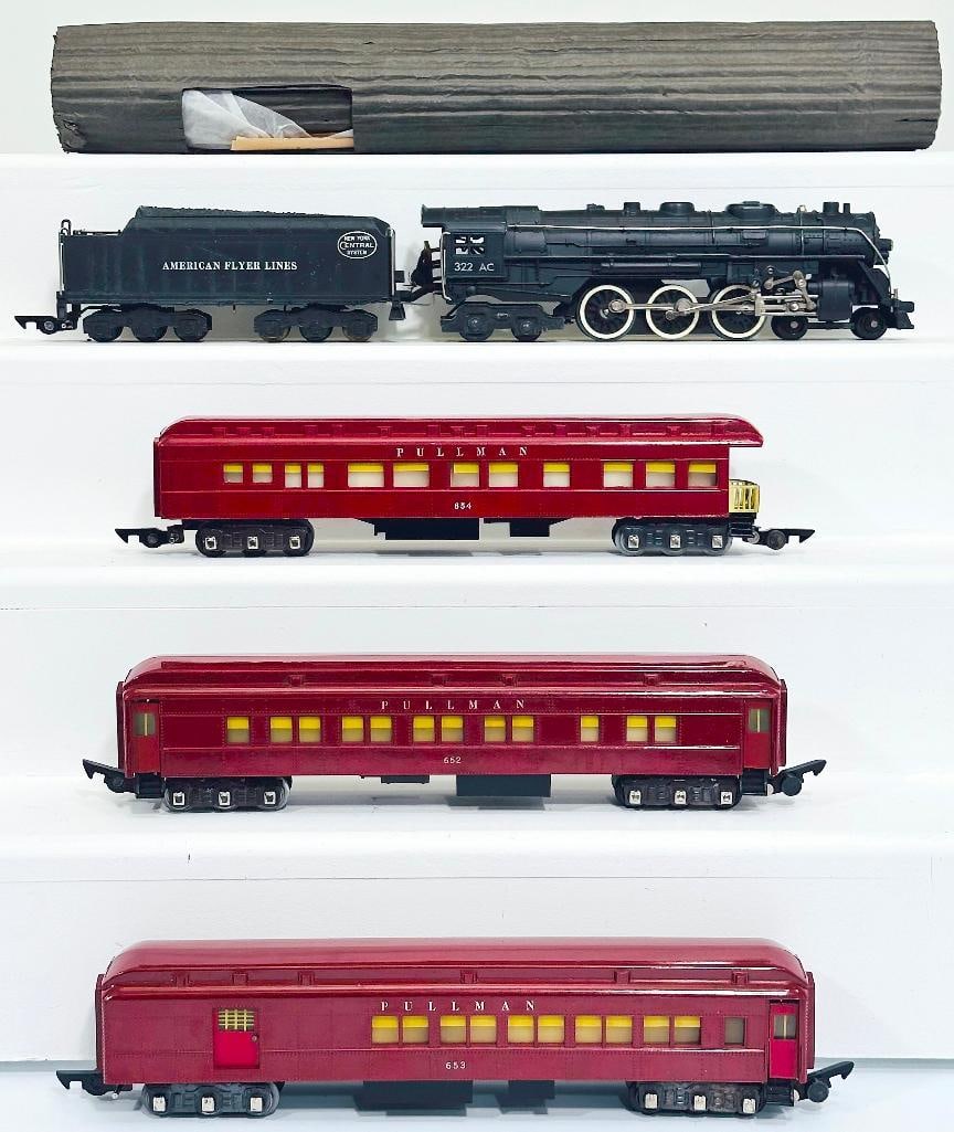 American Flyer Postwar S Gauge Set No. 4613A New York Central Passenger Set (1 of 6)