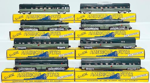American Flyer Postwar S Gauge Set No. 5685 RH The Vista Dome Limited Northern Pacific