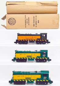 American Flyer Postwar S Gauge 21801 & 21801-1 Chicago Northwestern Baldwin Switchers/812 Switcher