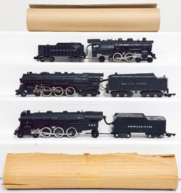 American Flyer Postwar S Gauge 322 New York Central Locomotive & Tender-295 Locomotive & Tender
