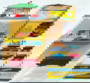 American Flyer Postwar S Gauge 589 Passenger Freight Station Boxed-Set No.  5300T Miner’s Work Train