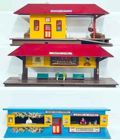 American Flyer Postwar S Gauge 160 Station Platform Valley View-274 Harbor Junction Freight Station