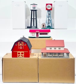 American Flyer Modern S Gauge The Clubhouse from Sacramento Valley AF Club-Commemorative Water Tower