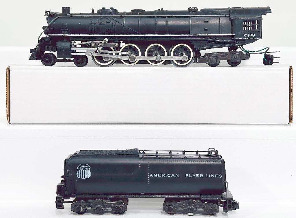 American Flyer Postwar S Gauge 21139 Union Pacific Locomotive and Tender (1 of 7)