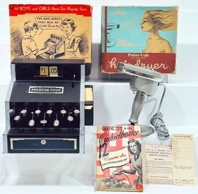 American Flyer Postwar 580 Cash Register Boxed