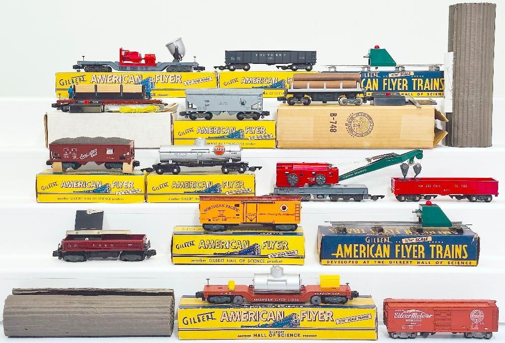 American Flyer Postwar S Gauge Fifteen (15) Assorted Freight Cars (1 of 8)