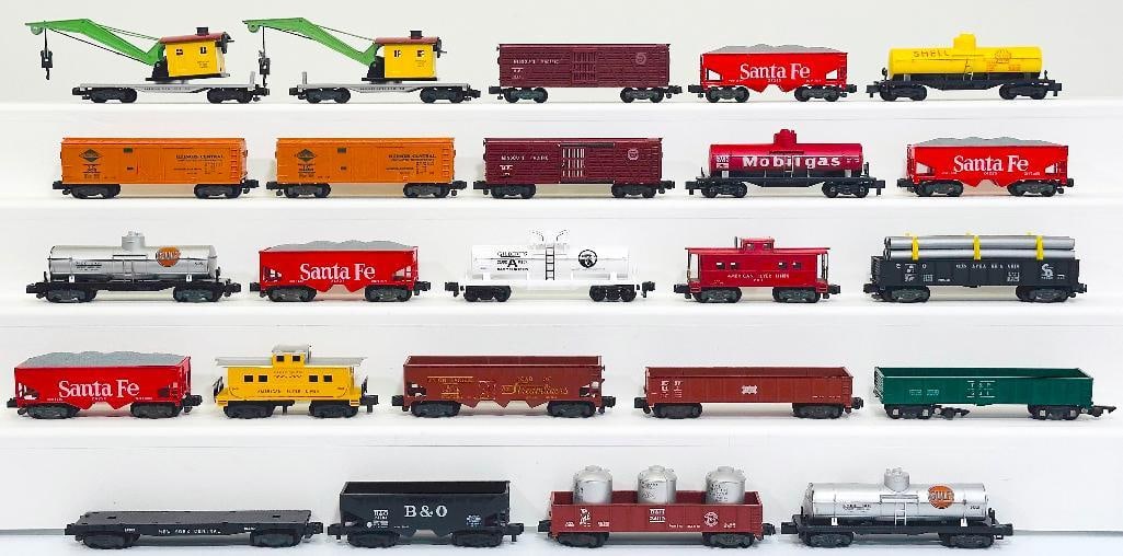 American Postwar S Gauge Twenty-four (24) Assorted Freight Cars (1 of 8)