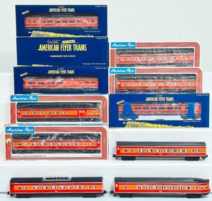 American Flyer Lionel Modern S Gauge Southern Pacific Streamliner Cars Boxed