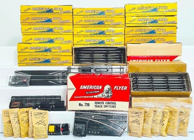American Flyer Postwar S Gauge Assorted Track/Switches/Track Lock Envelopes
