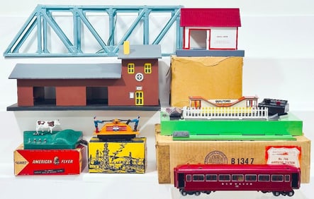 American Flyer Replica Modern and Postwar S Gauge Assorted Accessories 