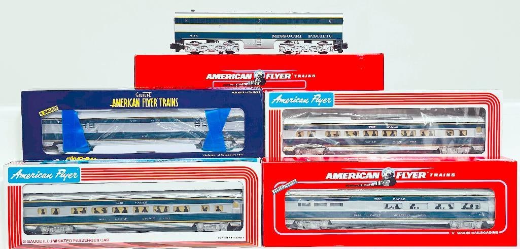 American Flyer Lionel Modern S Gauge Missouri Pacific PB - 1 Nonpowered Engine Boxed  (1 of 9)
