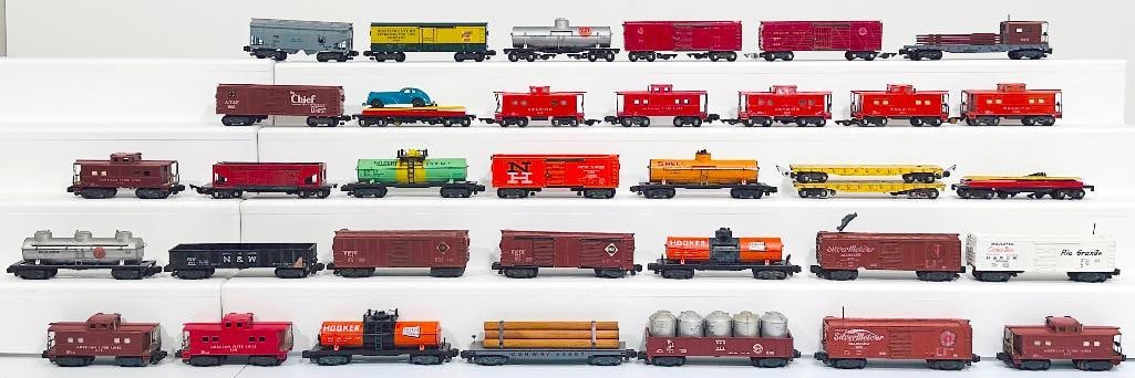 American Flyer Postwar S Gauge Thirty-Five (35) Assorted Freight Cars (1 of 12)