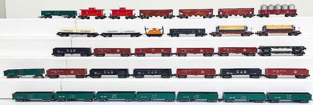 American Flyer Postwar S Gauge Thirty-three (33) Assorted Freight Cars (1 of 11)