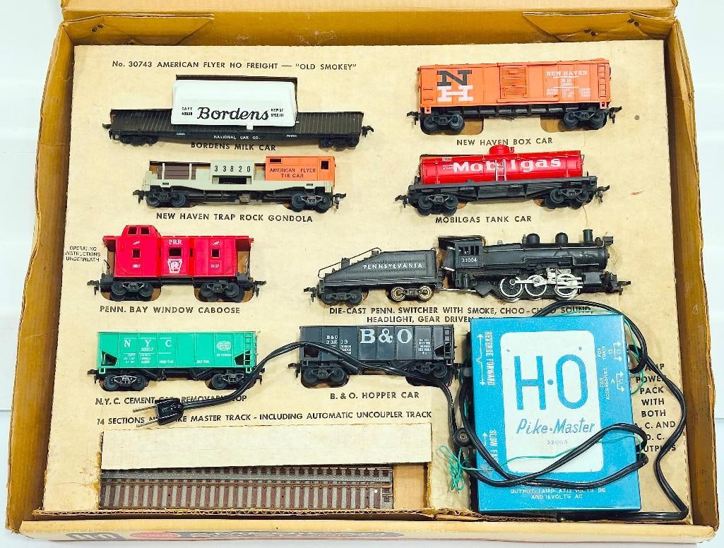 American Flyer Postwar HO Scale Set No. 30743 Boxed (1 of 4)