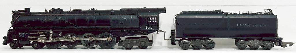 American Flyer Prewar 3/16 Gauge 572 Union Pacific Locomotive and Tender (1 of 6)