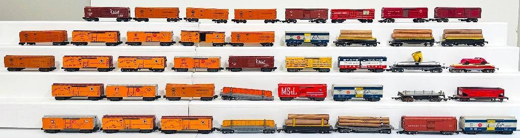 American Flyer Postwar S Gauge Forty (40) Assorted Freight Cars (1 of 12)