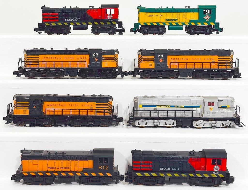 American Flyer Postwar S Gauge 355 – 21981– 21918 – 374 – 375 – 21631 (1 of 6)