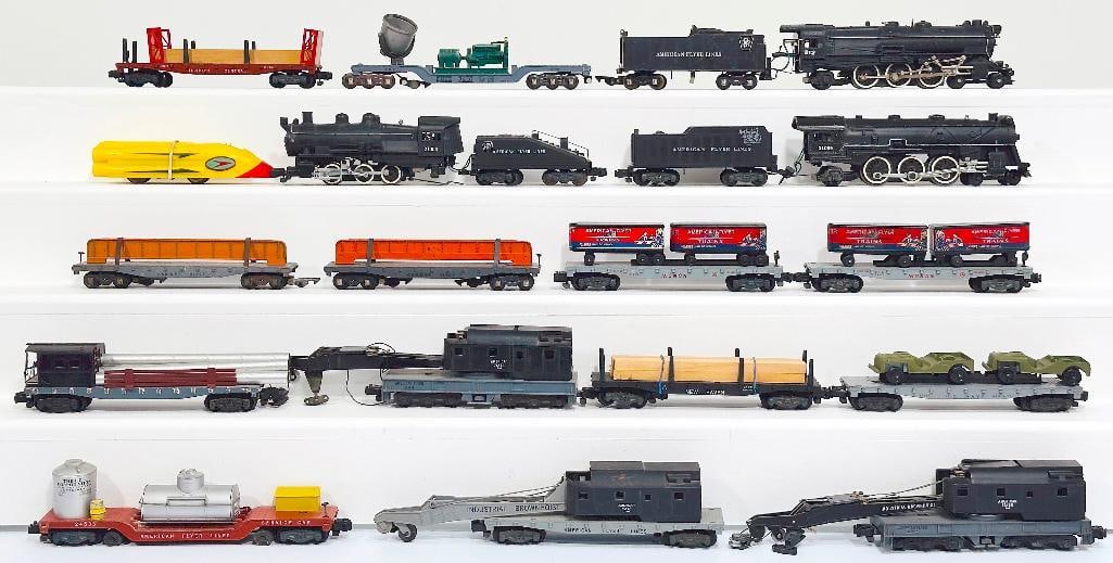 American Flyer Postwar S Gauge 21004 Switcher Locomotive and Tender/312 Pennsylvania Locomotive (1 of 6)