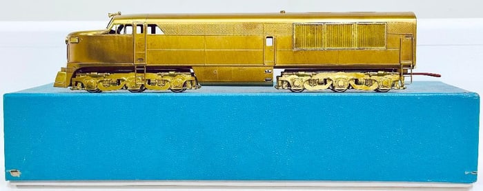 Red Ball Brass HO Scale Fairbanks - Morse Erie Built 2000 HP 12 Wheel Diesel Powered A Boxed