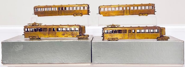 Ken Kidder Traction Models Brass HO Scale Key System Articulated Bridge Units Series 125 to 189
