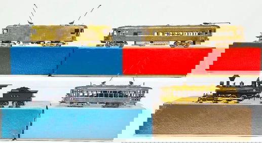 Ken Kidder Brass HO Scale American Car Co. Double-Truck Burney Boxed/Boxed Cab Electric Freight