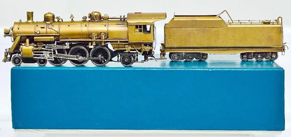 Northwest ShortLine Brass HO Scale Norfolk and Western No. 578 Pacific Class E - 2a 4 - 6 - 2 Loco