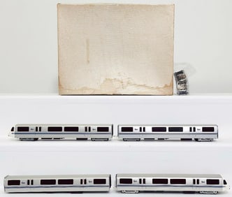 BART Brass HO Scale Additional B Car BA - 330 Unpowered Boxed