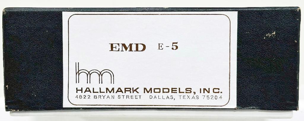 Hallmark Models Brass HO Scale EMD E - 5 Boxed - 2