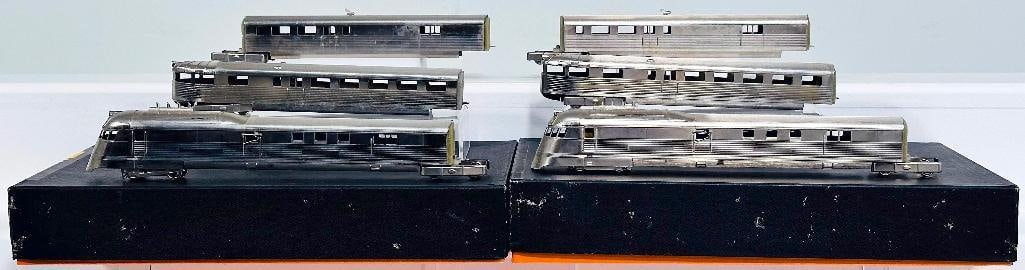 Nickel Plate Products Brass HO Scale Zephyr Set Boxed X2 (1 of 8)