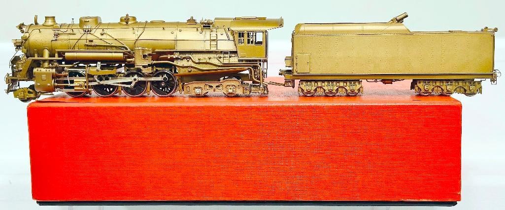 Nickel Plate Products Brass HO Scale Chicago Northwestern Class J-4 2-8-4 Locomotive & Tender Boxed (1 of 8)