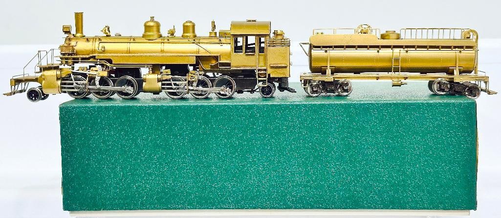 Northwest ShortLine Brass HO Scale Kosmos Timber Co. No. 11 2-6-6 -2 Locomotive and Tender Boxed (1 of 7)