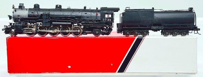 Westside Model Brass HO Scale Southern Pacific F - 5 2 - 10 - 2 Locomotive and Tender Boxed