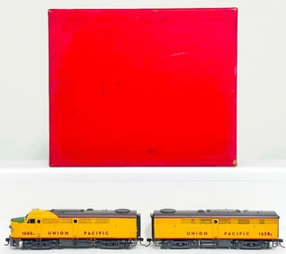 Key Imports Samhongsa Brass HO Scale Large N - Boards Union Pacific Alco FA - 1/FB - 1 Boxed