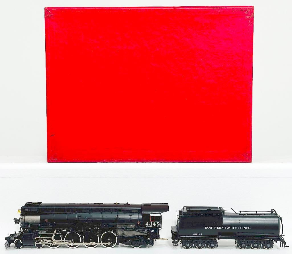 Key Imports Samhongsa Brass HO Scale Southern Pacific MT - 4 #4348 4 - 8 - 2 Mountain Locomotive (1 of 7)