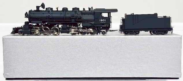 Tenshodo Crown Brass HO Scale Great Northern 2 - 6 - 6 - 2 Class L-1 Locomotive and Tender Boxed