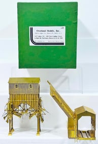 Overland Models Brass HO Scale Union Pacific Valley Nebraska 150-ton Coaling Tower