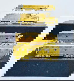 Hallmark Models Brass HO Scale F-3 A and B Diesel Units and Hallmark Models Samhongsa Brass HO Scale